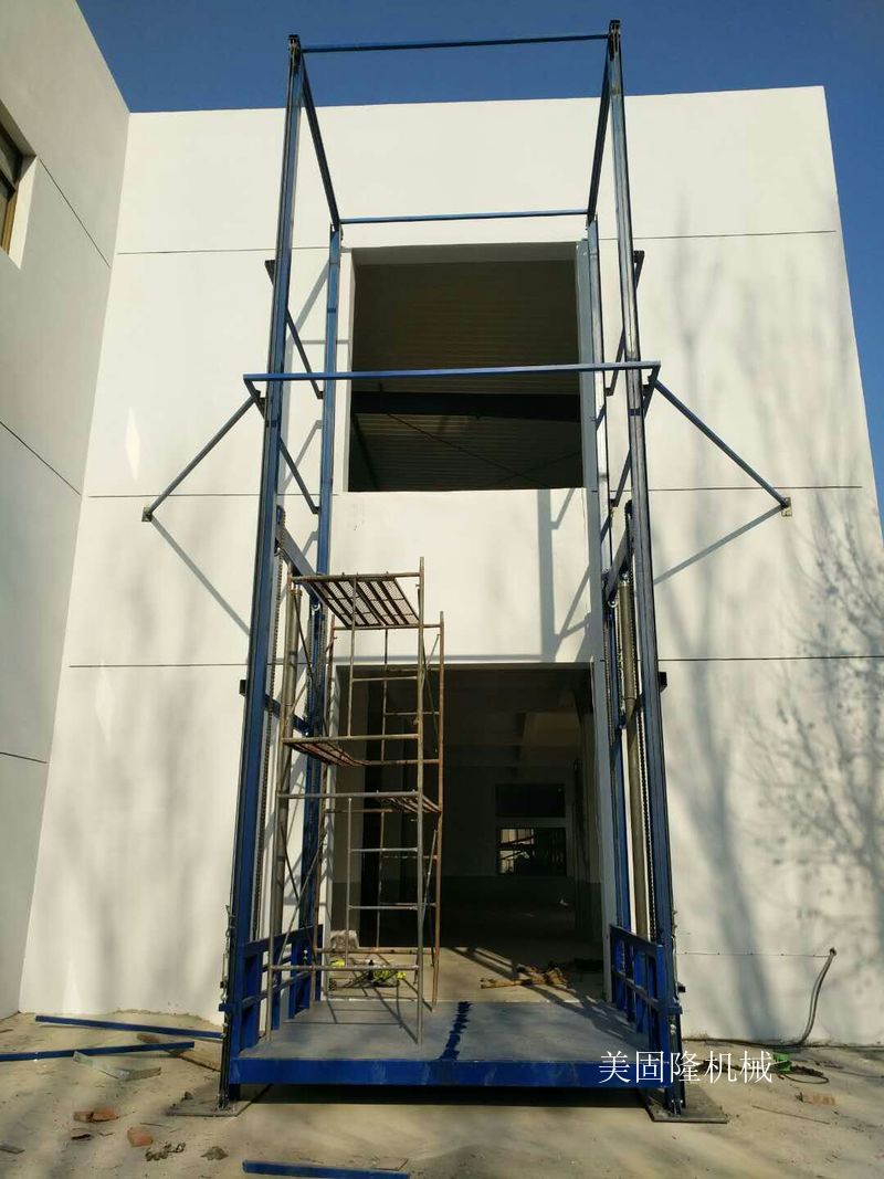 福州仓库专用导轨式升降货梯价格