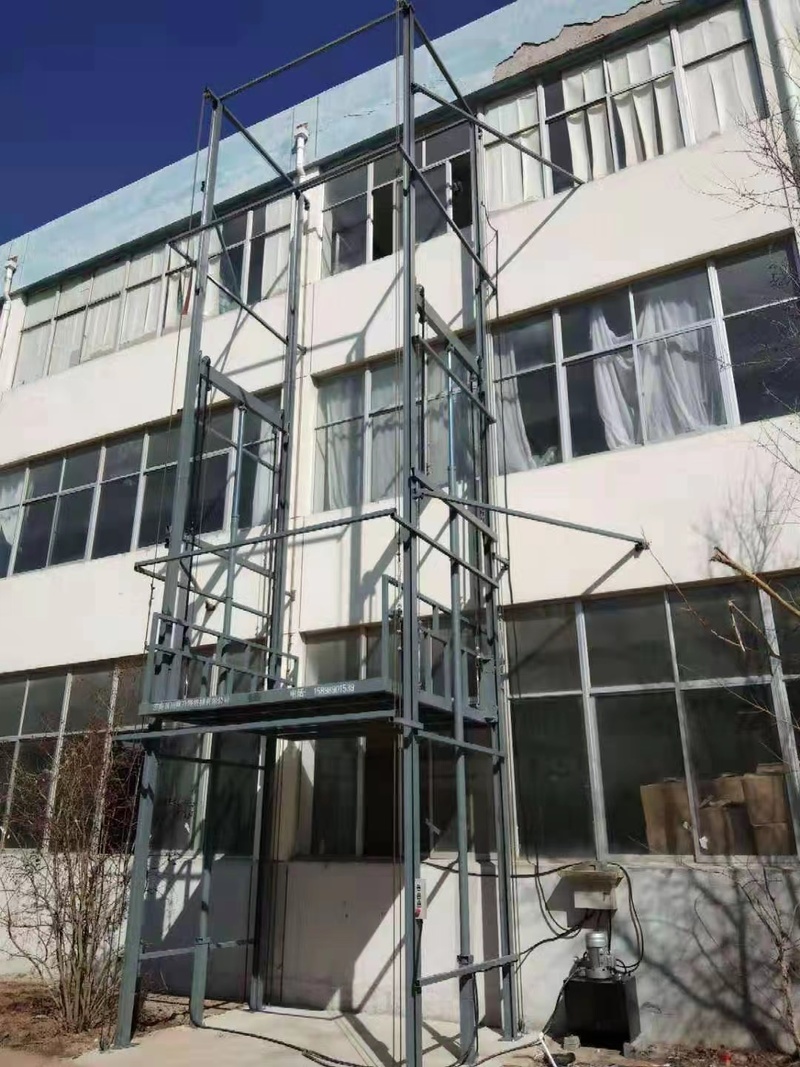 福州室外贴墙货梯